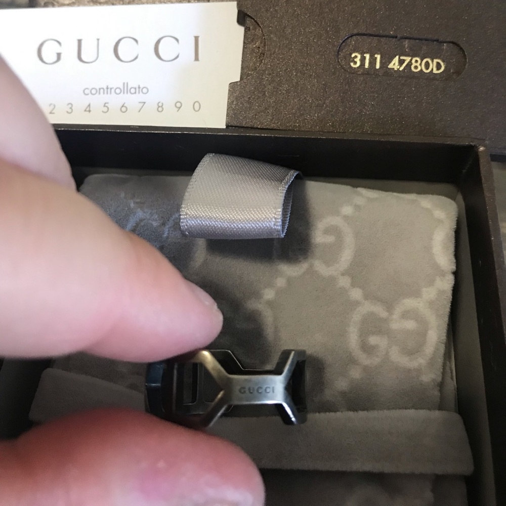 Brand New Authentic Gucci Marina Chain Ring